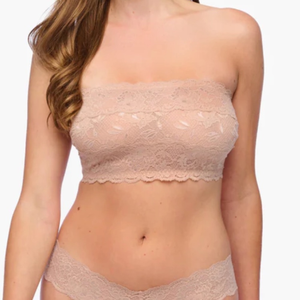 NEW COSABELLA NSN CURVY FLIRTIE BANDEAU BRA EXTRA LARGE